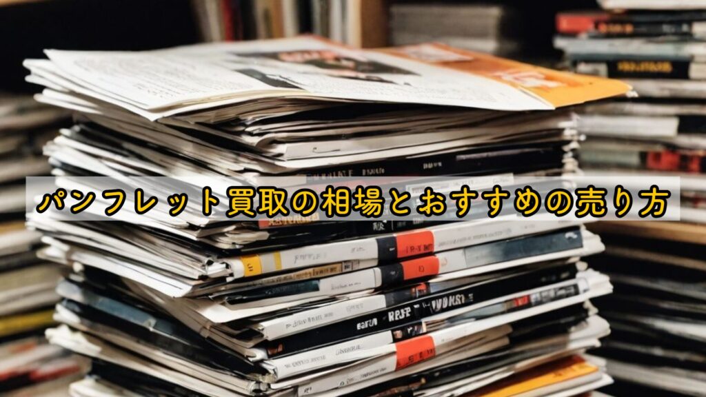 パンフレット買取の相場とおすすめの売り方