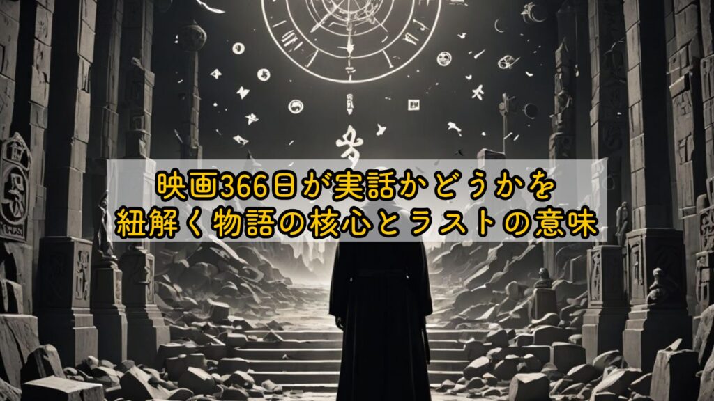 映画366日が実話かどうかを紐解く物語の核心とラストの意味