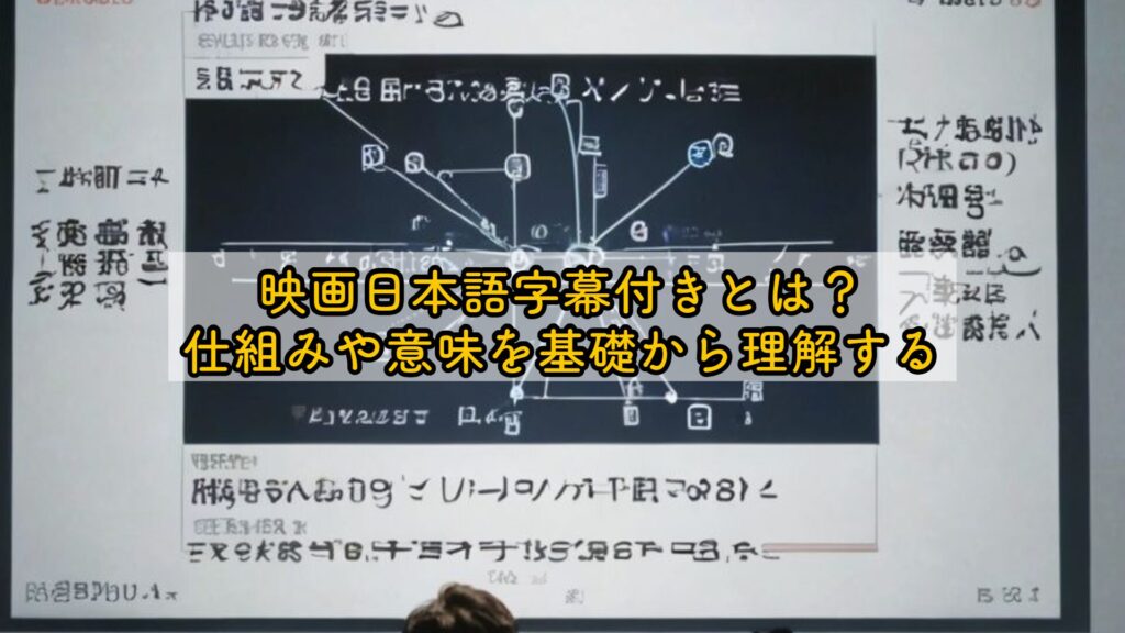 映画日本語字幕付きとは？仕組みや意味を基礎から理解する