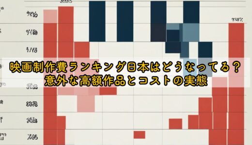 映画制作費ランキング日本はどうなってる？意外な高額作品とコストの実態