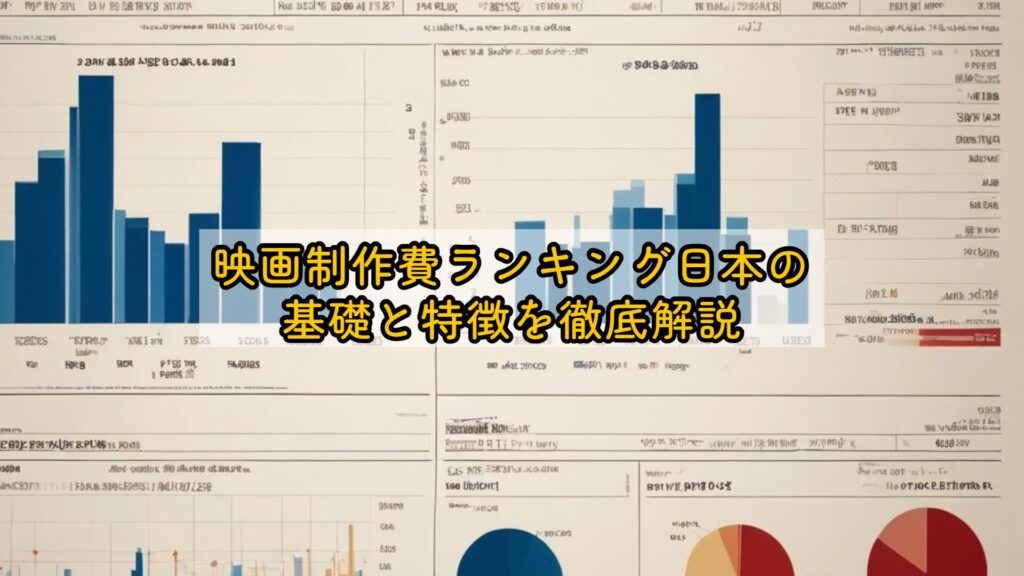 映画制作費ランキング日本の基礎と特徴を徹底解説