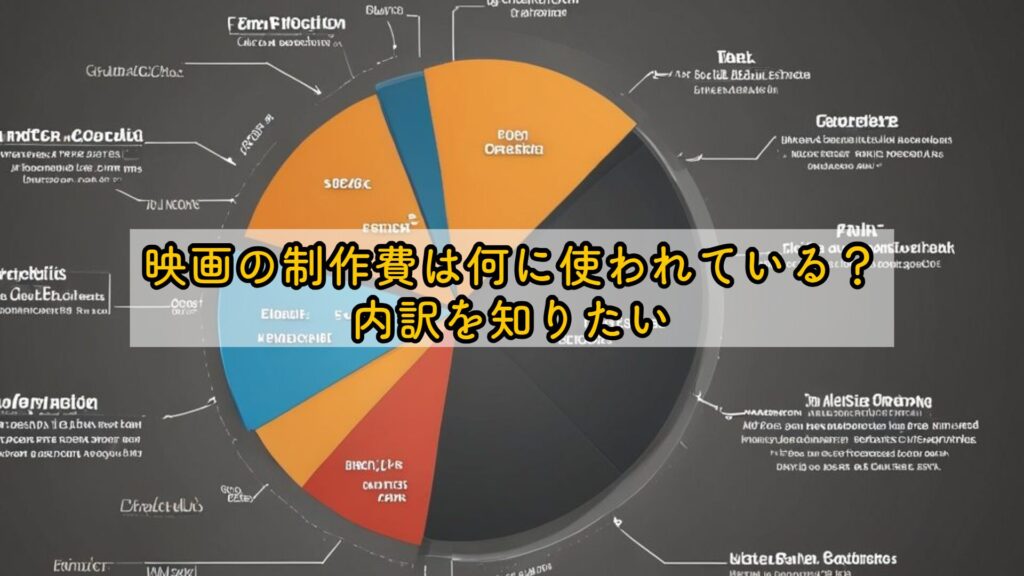 映画の制作費は何に使われている?内訳を知りたい