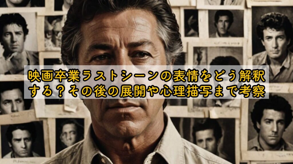 映画卒業ラストシーンの表情をどう解釈する？その後の展開や心理描写まで考察