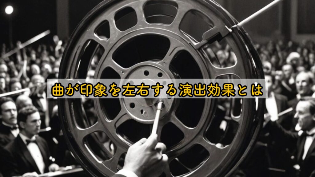 曲が印象を左右する演出効果とは