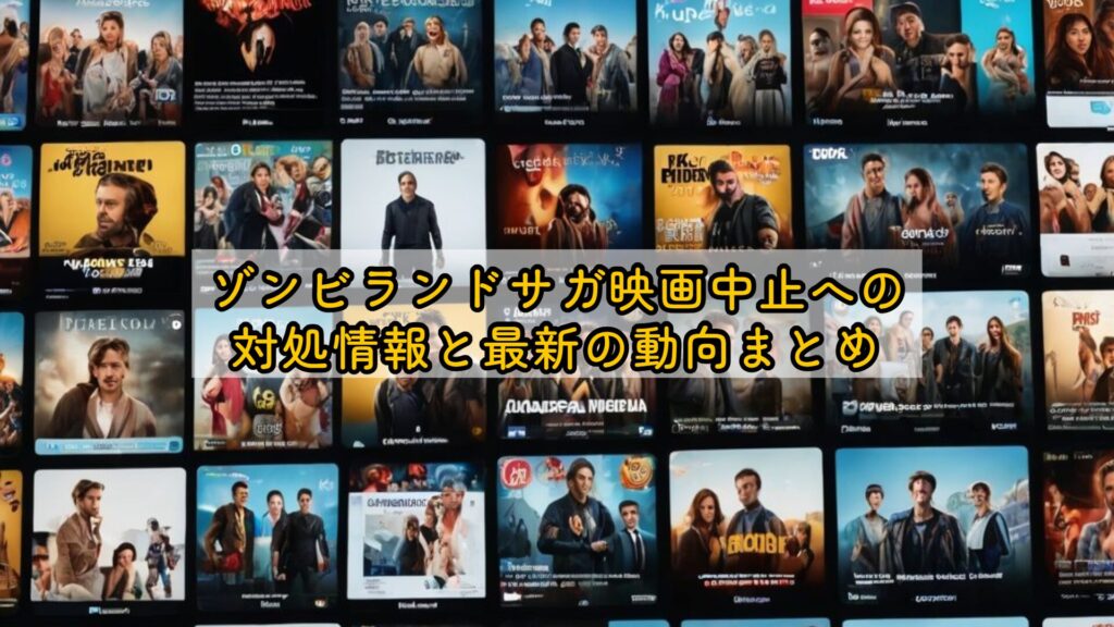 ゾンビランドサガ映画中止への対処情報と最新の動向まとめ