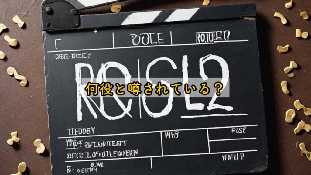 何役と噂されている？