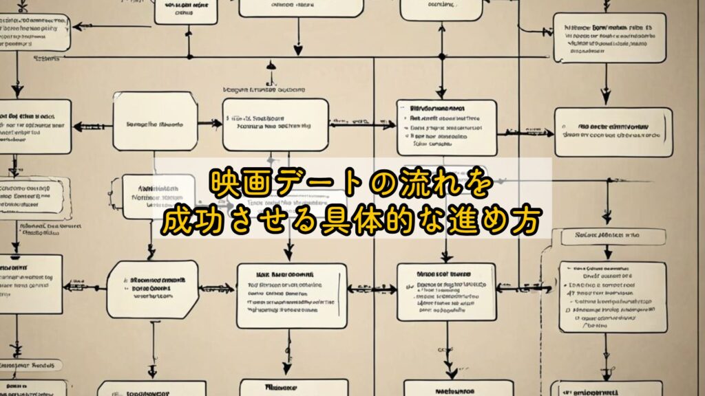 映画デートの流れを成功させる具体的な進め方