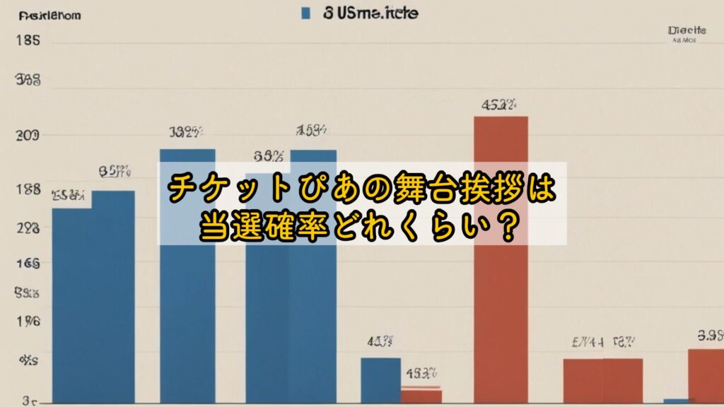 チケットぴあの舞台挨拶は当選確率どれくらい？