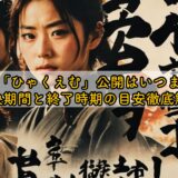 映画ひゃくえむ公開はいつまで？上映期間と終了時期の目安徹底解説