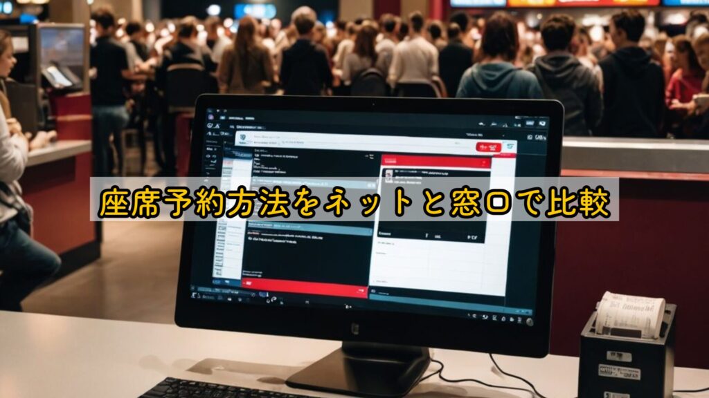 座席予約方法をネットと窓口で比較