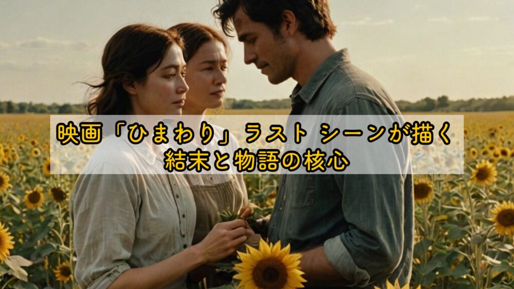 映画「ひまわり」ラスト シーンが描く結末と物語の核心