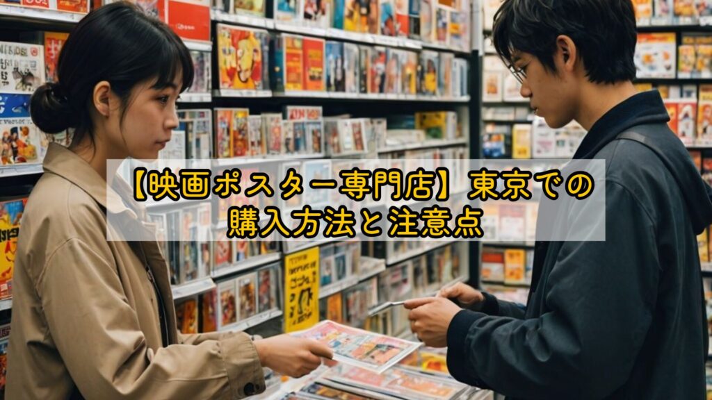 【映画ポスター専門店】東京での購入方法と注意点