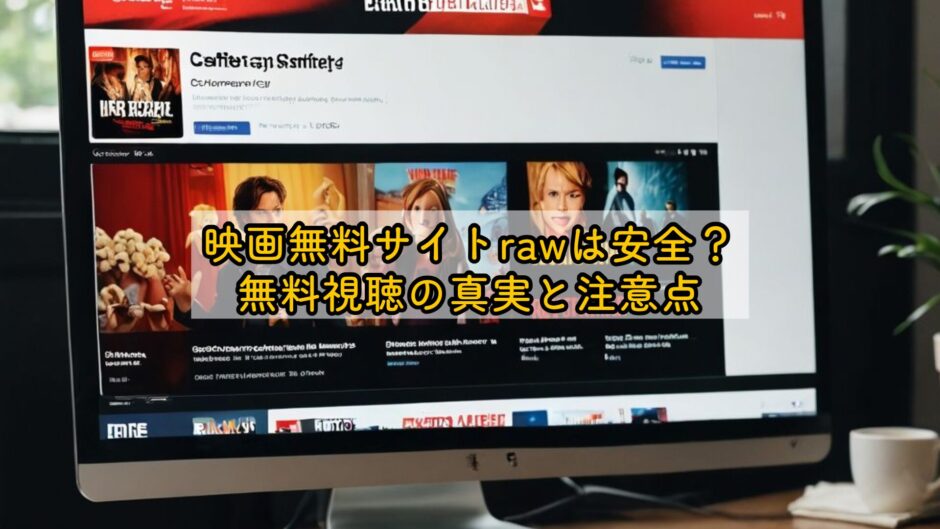 映画無料サイトrawは安全？無料視聴の真実と注意点
