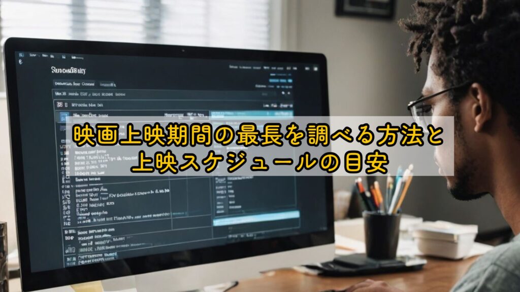 映画上映期間の最長を調べる方法と上映スケジュールの目安