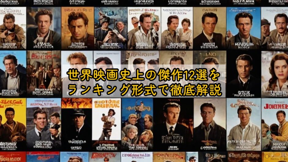 世界映画史上の傑作12選をランキング形式で徹底解説