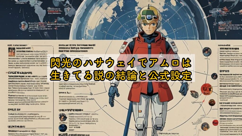 閃光のハサウェイでアムロは生きてる説の結論と公式設定